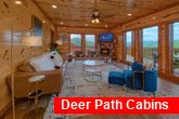 Luxury 4 Bedroom Cabin with Electric Fireplace