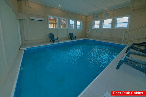 3 Bedroom Cabin with Private Indoor Pool - Zennessee Oasis