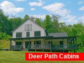 6 Bedroom 2 Story Cabin Sleeps 20