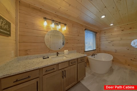 Master Bathroom with Walk-in Shower - Savannah Smiles