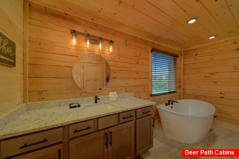 Master Bathroom with Walk-in Shower - Savannah Smiles