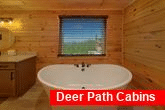 Master Bathroom with Large Soaking Tub 