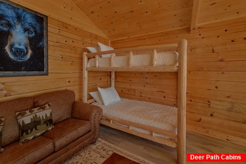 Twin Bunk Beds and Sleeper Sofa - Savannah Smiles