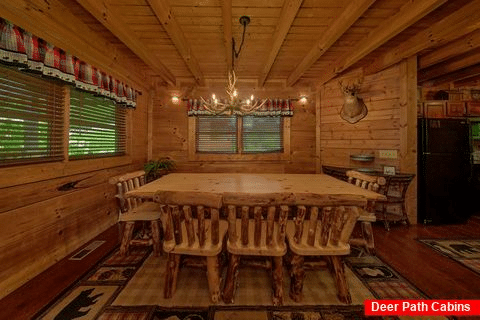 Cabin with Spacious Dining Seating - Hillside Dreams