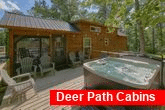 Cozy 1 bedroom cabin with private hot tub