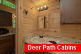 1 bedroom luxury cabin with private master bath