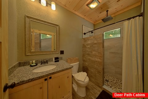 Master Bathroom with Walk-in Shower - Whispering Whiskey