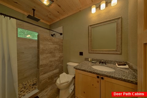 Master Bathroom with Walk-in Shower - Whispering Whiskey