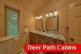 2 bedroom cabin rental with 2 Master Bathrooms