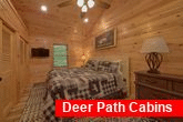 Private King bedroom in Sevierville cabin rental