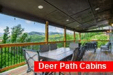 Large Outdoor Space Coved Decks Gatlinburg Views