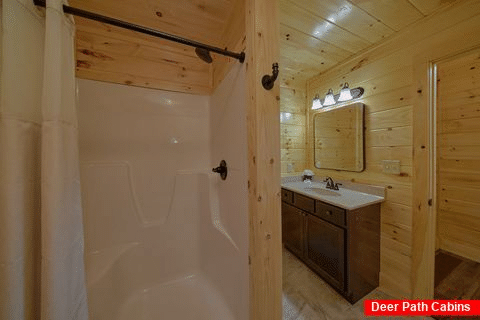 Master Bathroom with Shower - Livin' the Dream