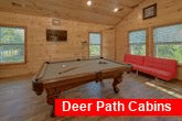 Smoky Mountain Cabin with Pool Table