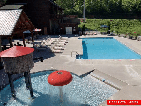 Resort Pool with Play Area - Hideaway Haven