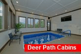 Luxury 4 Bedroom Cabin with Private Indoor Pool