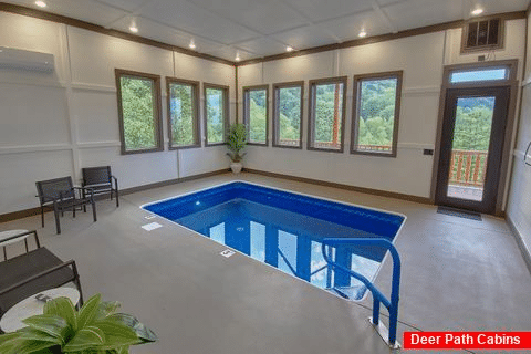 Private Indoor Swimming Pool Sleeps 12 - Cubbs Dream Paradise