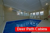 Six Bedroom Cabin with Private Indoor Pool 