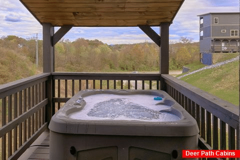 Cabin Near Dollywood with Hot Tub - As Good As It Gets