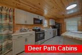 Fully furnished kitchen in 5 bedroom cabin