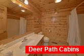 Pigeon Forge 5 bedroom cabin with 5 baths