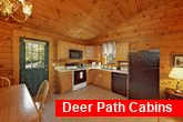 One Bedroom Cabin with 1 Level Open Floor Plan