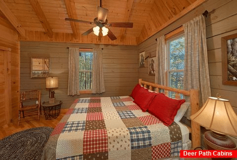 View of the Smokies from a 1 Bedroom Cabin - Higher Ground