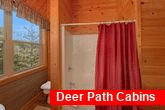 1 Bedroom Cabin Master Bath Room