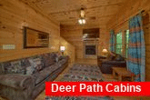 5 bedroom rental cabin with 2 fireplaces