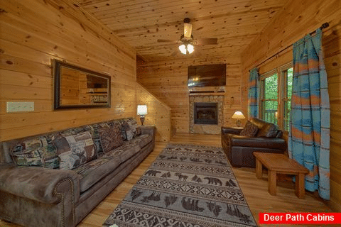 5 bedroom rental cabin with 2 fireplaces - A Perfect Stay