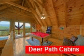 Cabin with Pool Table and Theater Room