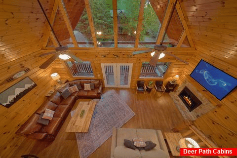 5 Bedroom Cabin with Large Open Floor Plan - A Mountain Lodge