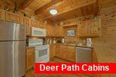 Full Kitchen in 4 bedroom cabin rental