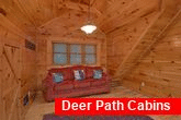 Sitting area in Master Bedroom in luxury cabin