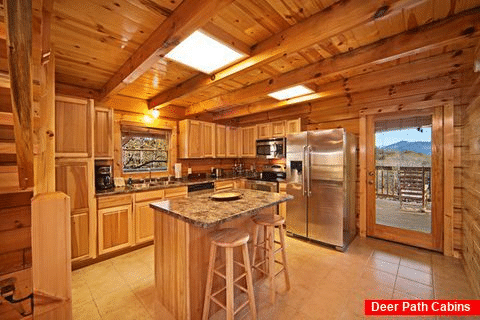 Cabin with Stainless Steel Kitchen Appliances - Apache Sunset