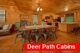 Cabin with Dining Room Table That Seats 10