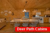 Cozy Dining Room in 5 bedroom cabin rental