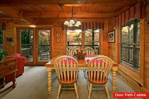 Cabin with Dining Room Views - Little Cove Hideaway