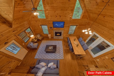 Cabin with Open Floor Plan - Paws A While