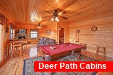 Cabin in the Smokies with Billiard Room