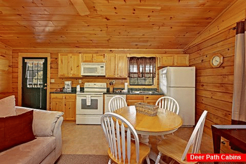 Cabin with Living Room and Kitchen on Main Level - A Hilltop Heaven