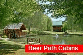 Premium 1 Bedroom Honey Moon Cabin with Pond