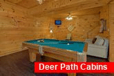 4 Bedroom Cabin Game Room with Pool Table