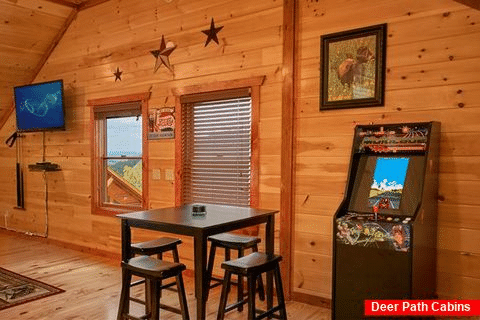 Premium Cabin with Arcade Game - The Preserve