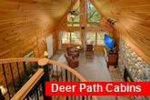 Cabin with Spiral Staircase and Loft Game Room