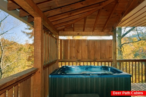 2 Bedroom Cabin with Private Hot Tub and View - Bearway to Heaven