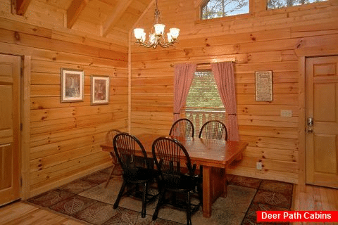 Rustic Cabin with kitchen and Bar Stool Seating - Dew Drop Inn