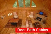 3 Bedroom Cabin with Living Area and Fireplace