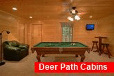 Rustic Cabin with Game Room and Pool Table