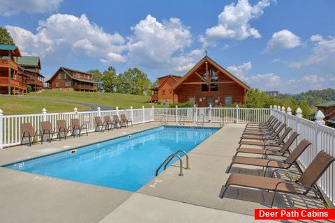 Cabin with Resort Pool Access - Lookin Up